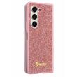 Custodia Guess Glitter Script Samsung Galaxy Z Fold5 Rosa