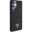 Guess Case met korrelig, warmgestanst pioenpatroon, driehoekig MagSafe-hoesje voor Samsung Galaxy S25 Ultra Zwart