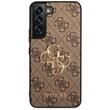 Guess Husa PU 4G Metal Logo Samsung Galaxy S23 Maro
