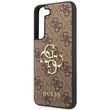 Guess Husa PU 4G Metal Logo Samsung Galaxy S23 Maro