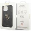 Guess Husa PU 4G Metal Logo iPhone 15 Pro Max Gri