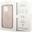 Guess Case PU 4G Metal Logo iPhone 15 Pro Pink