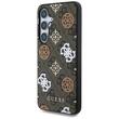 Guess Case PU 4G Peony MagSafe Samsung Galaxy S25 Bruin
