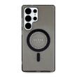Guess Husa Rhinestones Ring MagSafe Samsung Galaxy S25 Ultra Negru