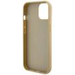 Guess Hoesje Vierkant Spiegel Script Logo iPhone 15 Goud