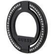 Guess Ring für Telefon Strasssteine MagSafe Schwarz
