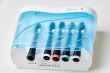 Sterilizzatore UV per spazzolini Alinty AT11, certificazione TUV Germania, sterilizzazione intelligente di 5 spazzolini da denti, 6-8 minuti, spegnimento automatico, Bianco
