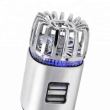 Purificatore d'aria per auto 2in1, con caricatore per auto USB, 2 porte
