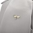 Mochila de piel color avellana