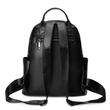 Mochila de piel color avellana