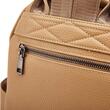 Sac à dos en cuir noisette