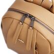 Sac à dos en cuir noisette