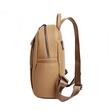 Sac à dos en cuir noisette