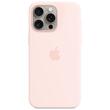 Apple Original Silicone Case iPhone 15 Pro Max, MagSafe, Light Pink