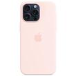 Apple Original Silicone Case iPhone 15 Pro Max, MagSafe, Light Pink
