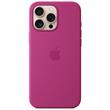 Funda de silicona original de Apple para iPhone 16 Pro, MagSafe, fucsia (de temporada)