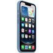 Originele Apple siliconenhoes voor iPhone 16e, winterblauw