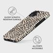 Burga Husa Latte de almendras de doble capa iPhone 15