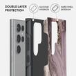Burga Husa Dual Layer Gouden Taupe Samsung Galaxy S24 Ultra