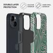 Burga dubbellaags Hawaiian Breeze iPhone 15 Plus hoesje