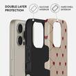 Funda Burga de doble capa con diseño de letra de amor para iPhone 16 Pro Max