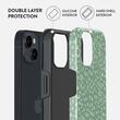 Burga Husa iPhone 15 double couche Lush Meadows