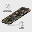 Funda Burga Husa de doble capa Magsafe Bloomy Garden para iPhone Air
