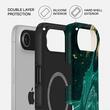 Funda Burga Husa de doble capa Magsafe Emerald Pool para iPhone Air