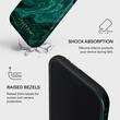 Funda Burga Husa de doble capa Magsafe Emerald Pool para iPhone Air