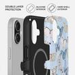 Burga Husa Dual Layer Magsafe Give Me Butterflies iPhone 17 case