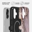 Burga Case Dual Layer Magsafe Golden Taupe iPhone 17