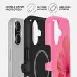 Funda Burga Husa de doble capa Magsafe Island Girl para iPhone 17