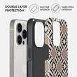 Burga Hoesje Dubbellaags Monogram iPhone 14 Pro Max