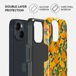 Burga Case Dual Layer Orange Lemonade iPhone 15