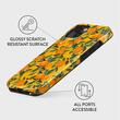Burga Case Dual Layer Orange Lemonade iPhone 15