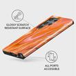Burga Husa Dual Layer Retro Glow Samsung Galaxy S24 Ultra