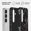 Burga Husa Dual Layer Rose Gold Marble Samsung Galaxy S25