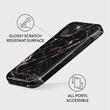 Burga-hoesje dubbellaags roségoud marmer iPhone 15 Plus