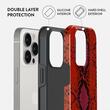 Burga Hoesje Dubbellaags Wild Granaatappel iPhone 15 Pro Max