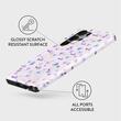 Samsung Galaxy S25 Ultra con doble capa de flores silvestres de Burga Husa