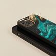 Burga Husa Elite Gold Emerald Pool iPhone 15 Pro Max