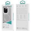 Funda magnética a prueba de golpes Devia Husa Clean Series para iPhone 16 Pro Max con soporte transparente