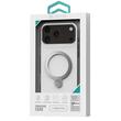 Funda transparente magnética a prueba de golpes Devia Husa Clean Series para iPhone 17 Pro, con soporte