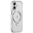 Funda Devia Clean Series Magnética Antigolpes para iPhone 17 Transparente, con soporte