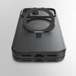 Funda Devia Eleguard Series Magnética a Prueba de Golpes para iPhone 17 Pro Max Negra, con soporte giratorio de 360 ​​grados