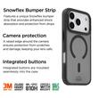 Funda Eiger Blizzard Magsafe GRS para iPhone 17 Pro, color negro