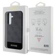 Custodia Guess 4G Stripe Logo Samsung Galaxy S24 Plus Grigio