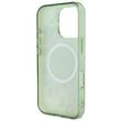 Guess Husa Flower & Tonal Circle MagSafe iPhone 16 Pro Max Verde