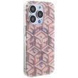 Guess Husa GCube MagSafe iPhone 15 Pro Roz