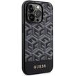 Custodia Guess GCube Stripes MagSafe per iPhone 14 Pro Nero